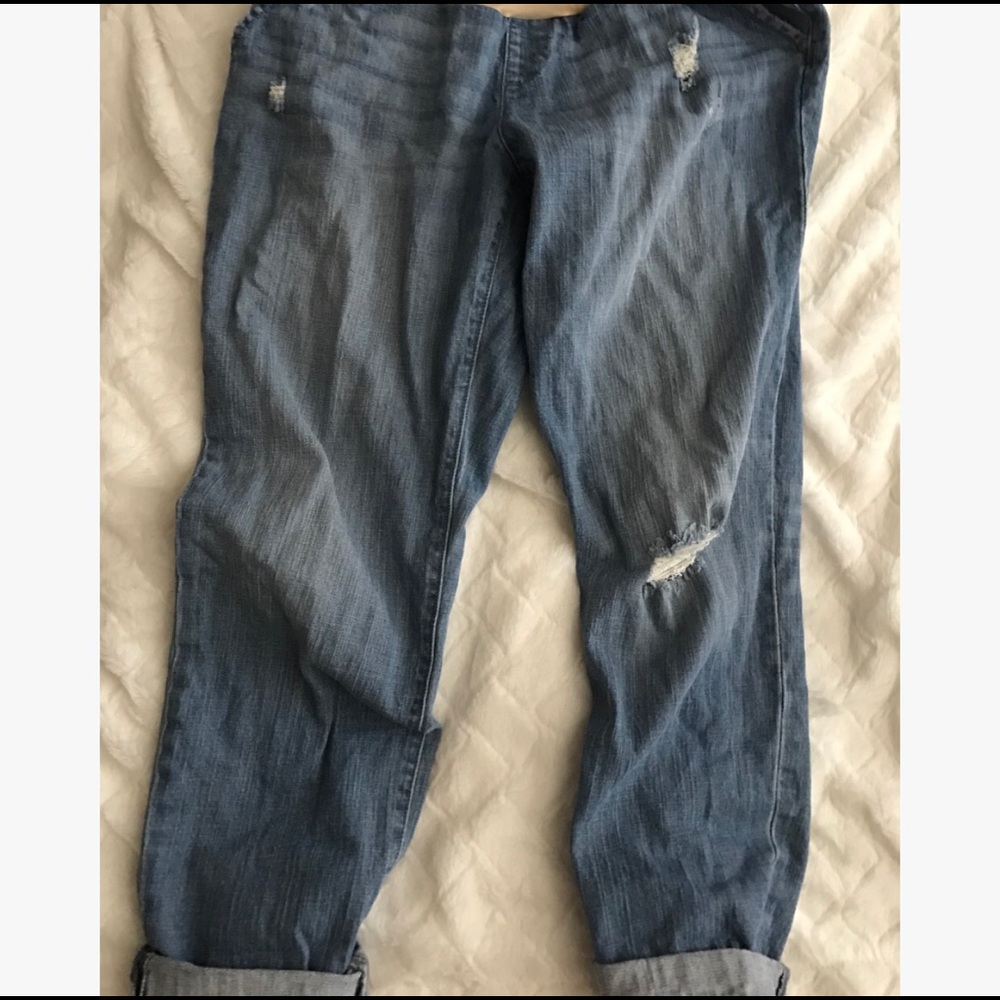 Maternity Boyfriend Jeans